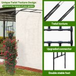 Half Side Garden Arch Trellis Detail Display