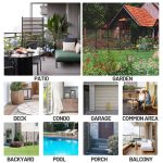 Brown Outdoor Privacy Screen Usage Scenarios