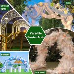 Metal Garden Arch Trellis usage scenarios