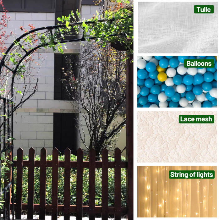 Half Side Garden Arch Trellis Matching Suggestions