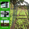 Details of Black Garden Trellis