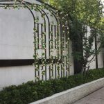 Half Side Garden Arch Trellis usage scenarios