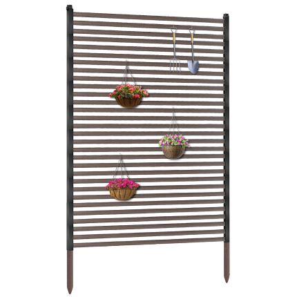 Brown Outdoor Privacy Screen main image