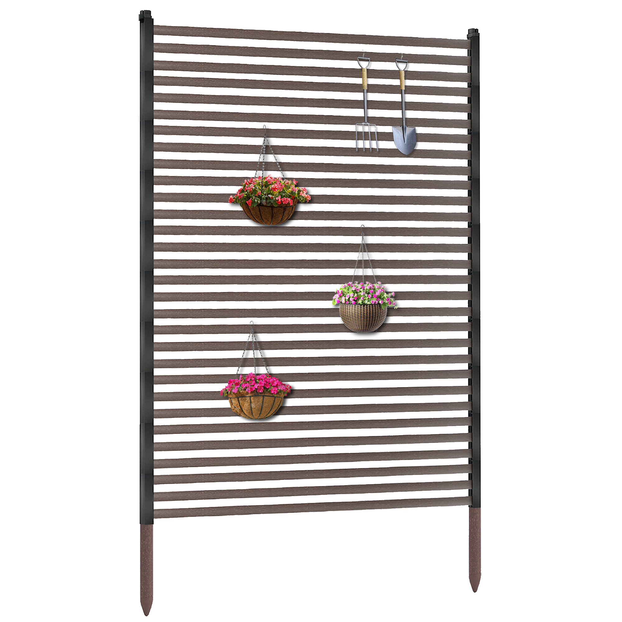Brown Outdoor Privacy Screen main image