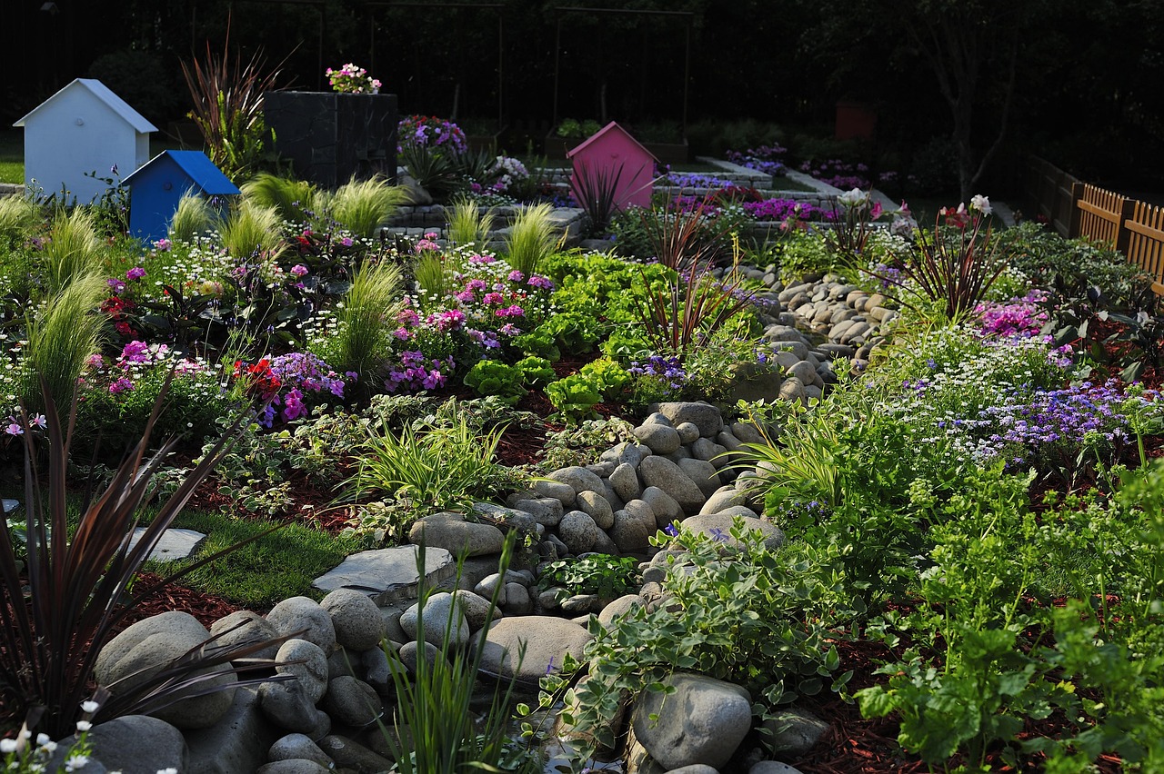 Blog Many flowers and plants