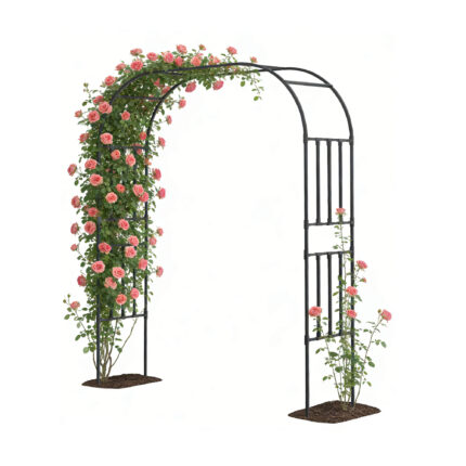 Square Tube Garden Arch Trellis-1 Square Tube Garden Arch Trellis main image