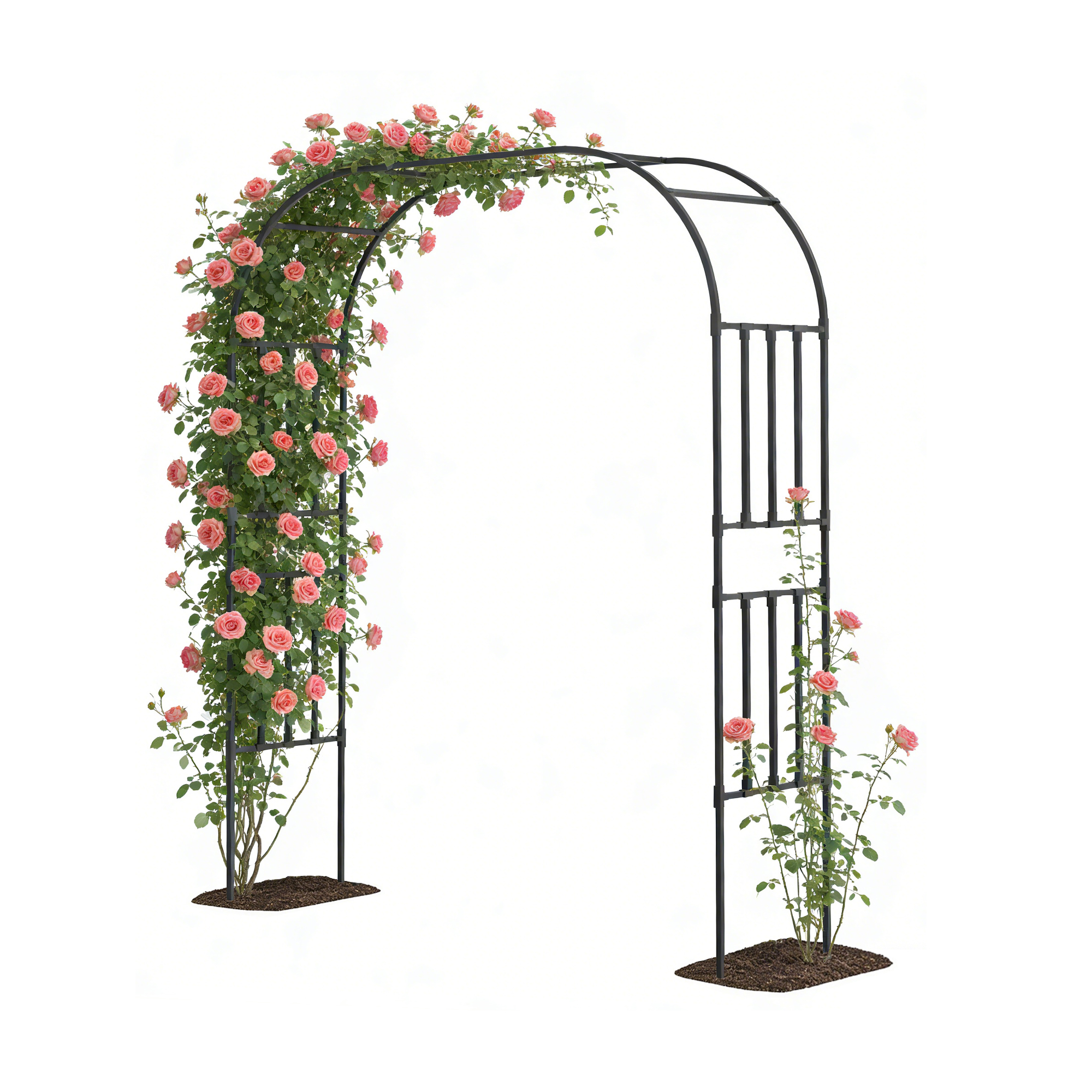 Square Tube Garden Arch Trellis-1 Square Tube Garden Arch Trellis main image