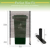 Brown Outdoor Privacy Screen Size 1 Brown Outdoor Privacy Screen Size 1